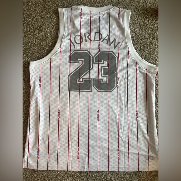 Jordan Other - Jordan Essential White Printed Jersey Men's Size XXL DM1380-100
